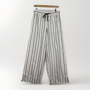ME+EM Track Pants Womens 4 Relaxed Fit Wide Leg Trousers Quiet Luxury Euro Chic